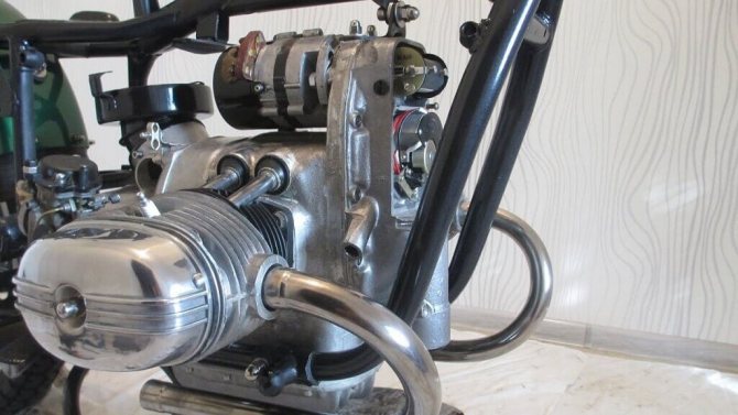 Двигатель Ural 67 фото