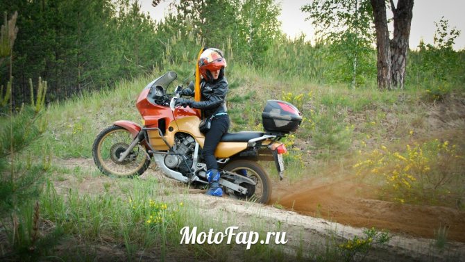 Honda Transalp 600/650/700 — отличный туристический эндуро