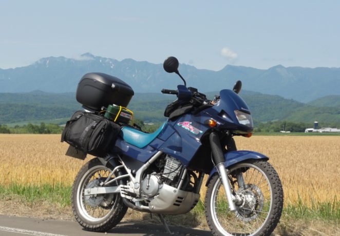 Kawasaki KLE 250 Anhelo - Это туристический эндуро