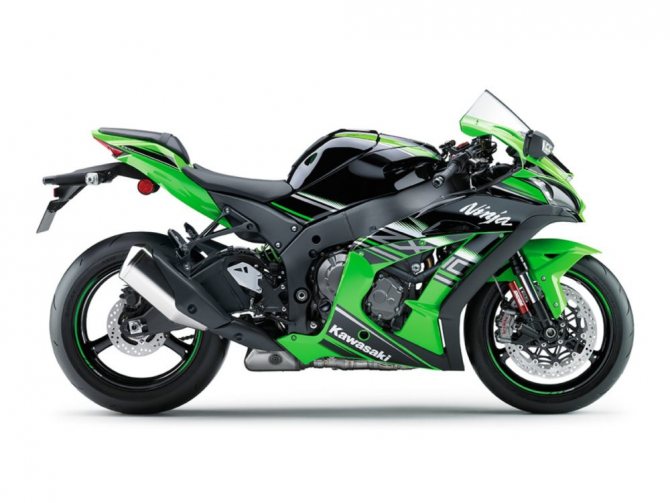 Kawasaki ZX-10R - спортивный и стильный мотоцикл