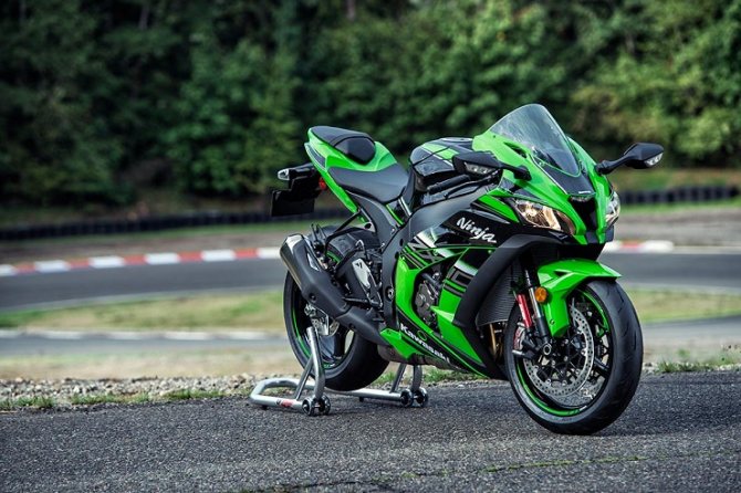 Kawasaki ZX-10R - спортивный и стильный мотоцикл