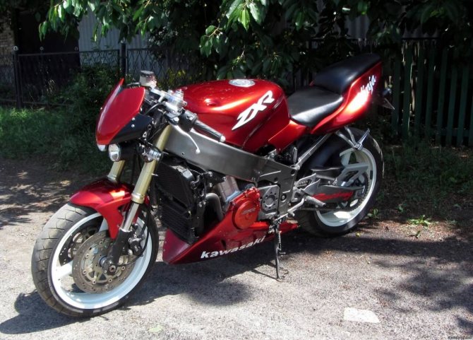 Kawasaki ZZR 400 тюнинг фото