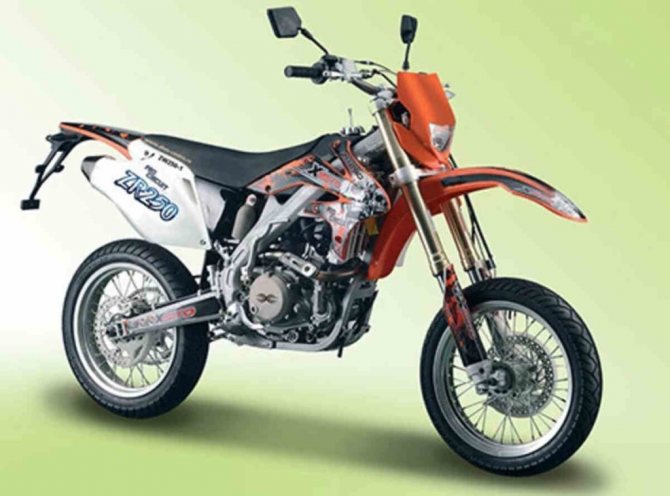 китайские кроссовые мотоциклы