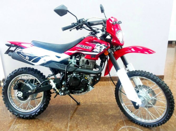 Красный Racer Enduro RC150 GY