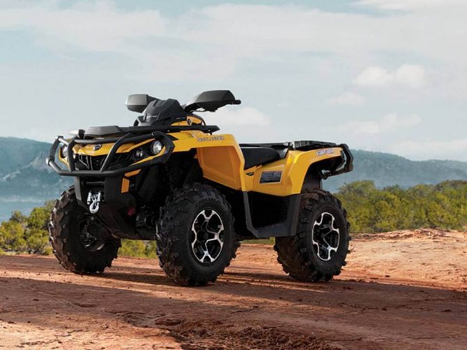 Квадроцикл BRP Outlander 500 DPS