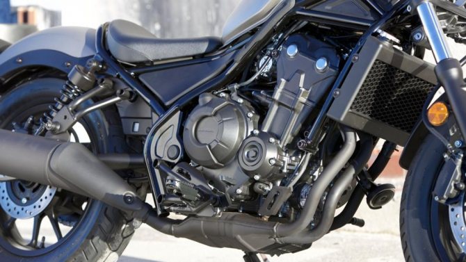 Малокубатурные круизеры Honda Rebel 300 и Rebel 500 2017-2019
