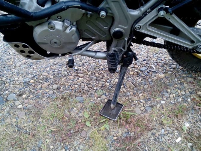 Мотоцикл Honda NX 650 Dominator - достойный туристический эндуро