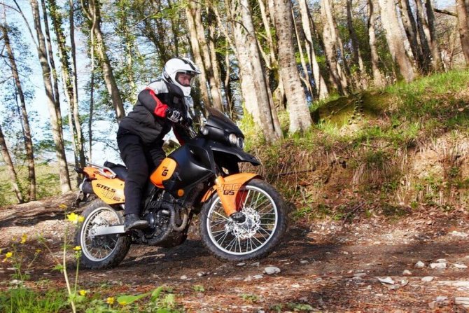 На пересеченной местности