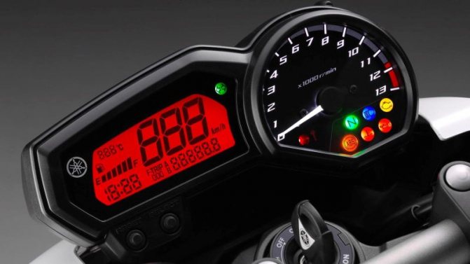 Приборная панель yamaha xj6