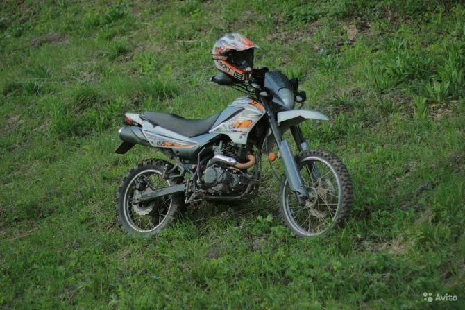 Racer Panther 200 на бездорожье