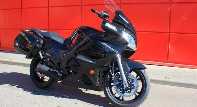 туристический CF-Moto 650 TK для начинающих