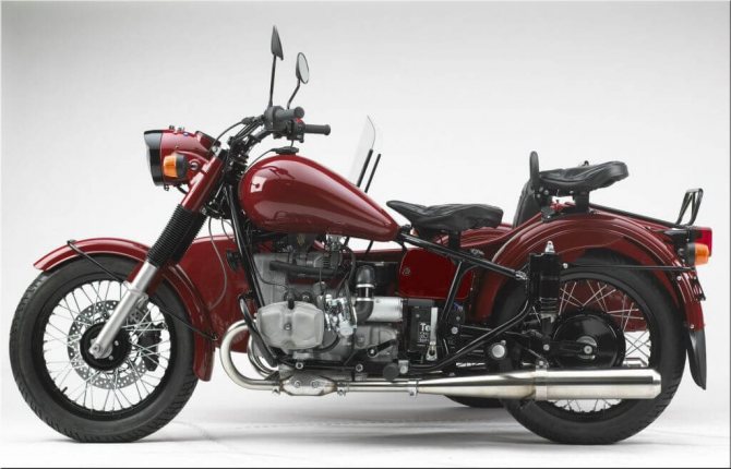 Урал Соло с коляской