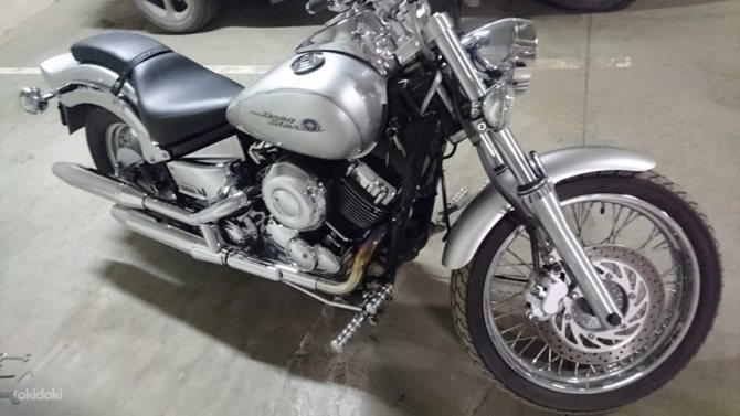 Yamaha XVS 650 Drag Star (V-Star 650) - один из самых красивых круизеров