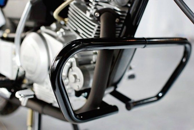Yamaha ybr125 защитные дуги