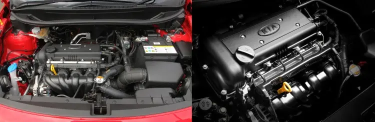 двигатели kia rio (киа рио)