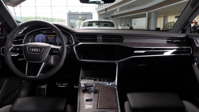 Интерьер Ауди А7