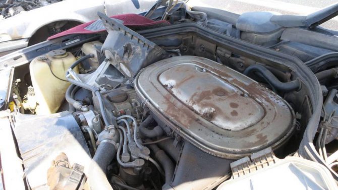 мерседес 102 двигатель 2 3