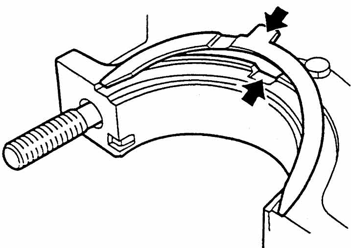 Монтаж полушайб в М60