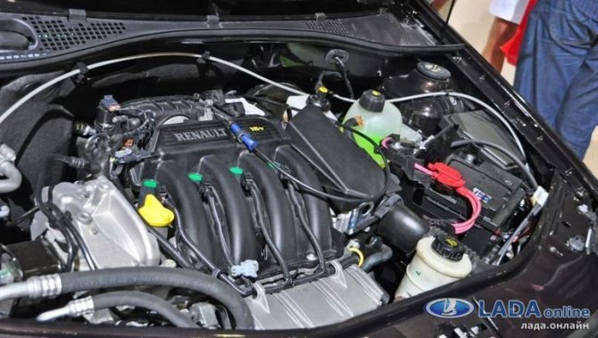 Описание двигателя K4M (Рено Логан/Сандеро/Ларгус)