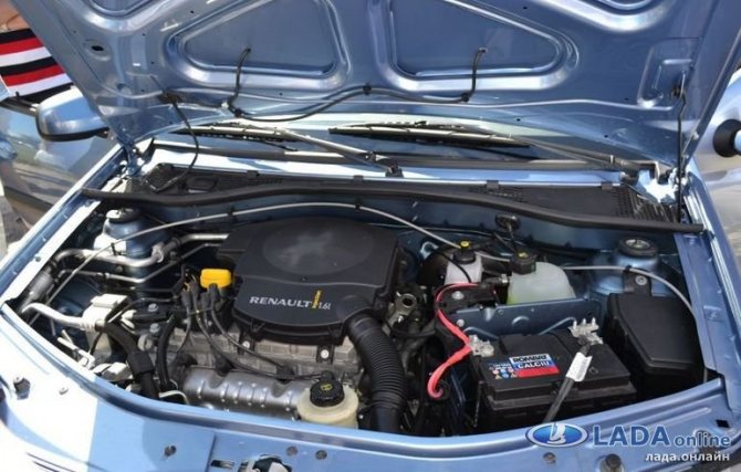 Описание двигателя К7М (Рено Логан/Сандеро/Ларгус)