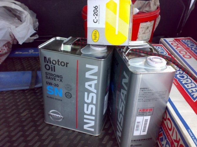 Подготовка к замене масла в двигателе Nissan Qashqai