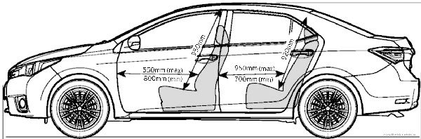 Салон Corolla 170