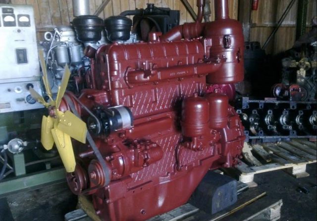 Система питания дизельным топливом у двигателя А-41