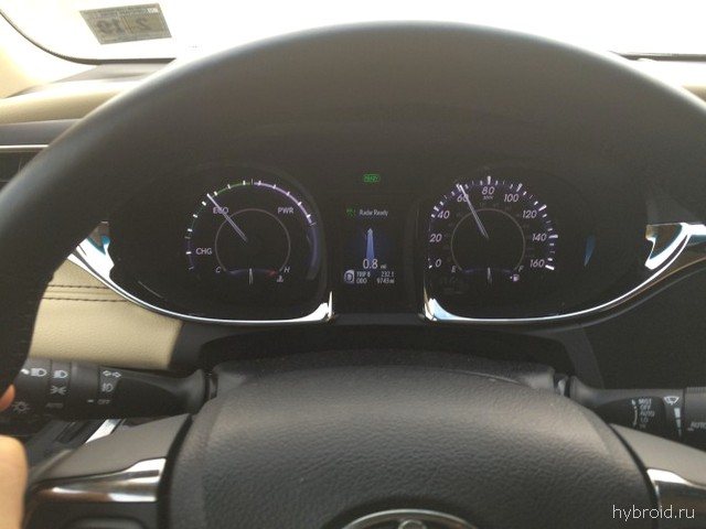 Управление в Toyota Avalon hybrid 2015