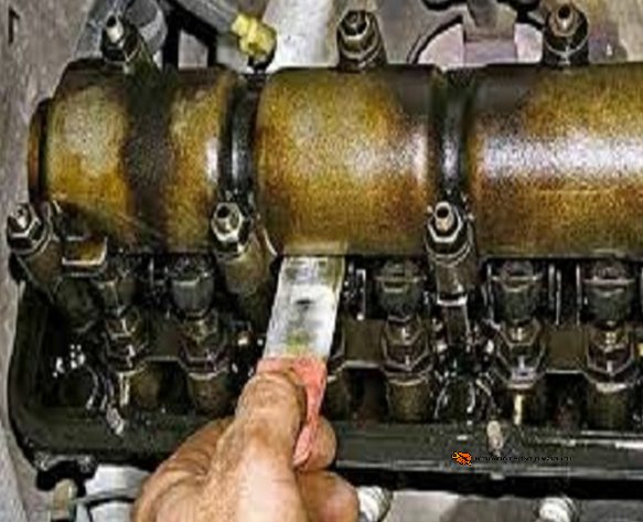 Установка щупа распределительного вала Ваз